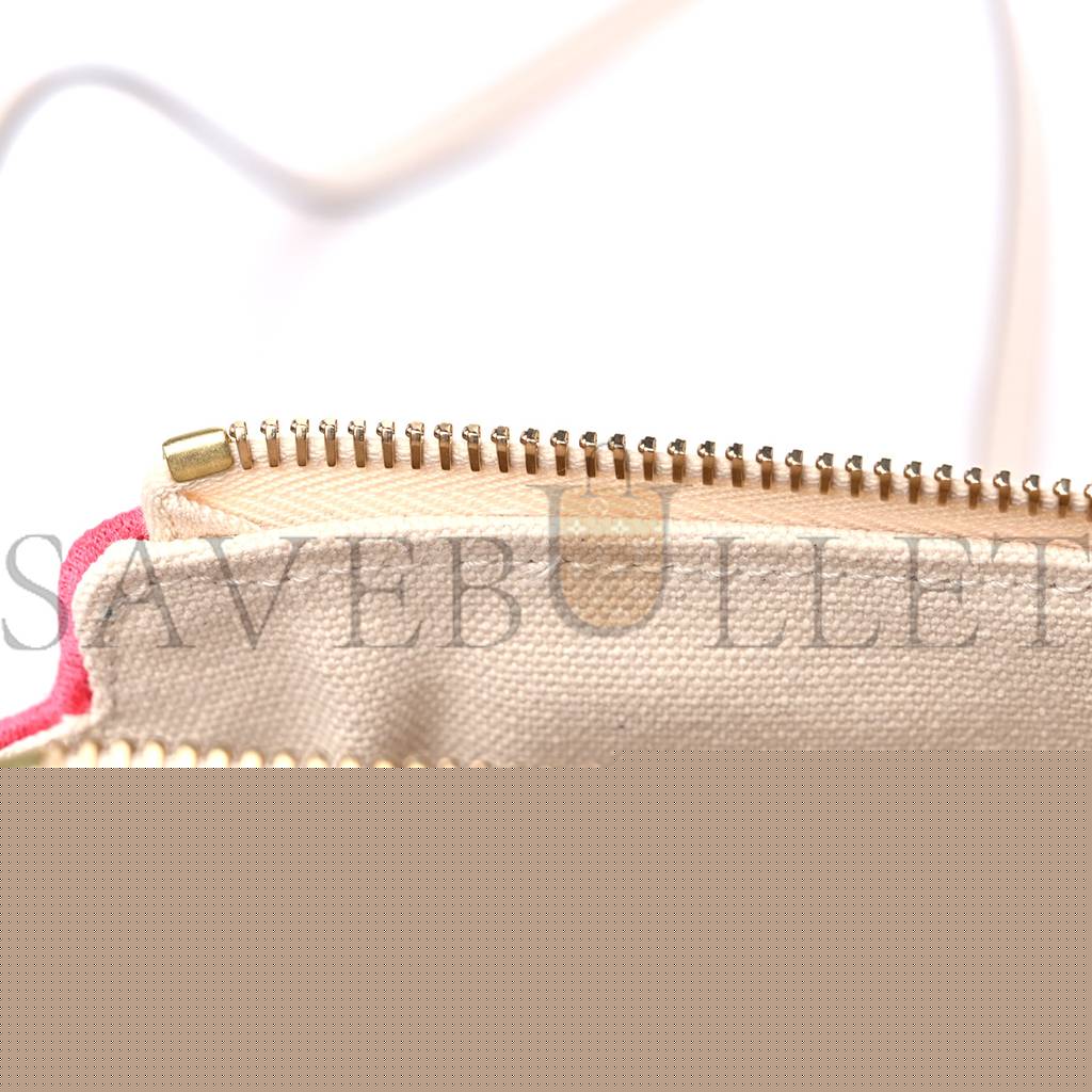 F**di canvas plexiglass logo embroidered mini by the way top handle boston bag grezzo pink dalia (18*11*8cm)